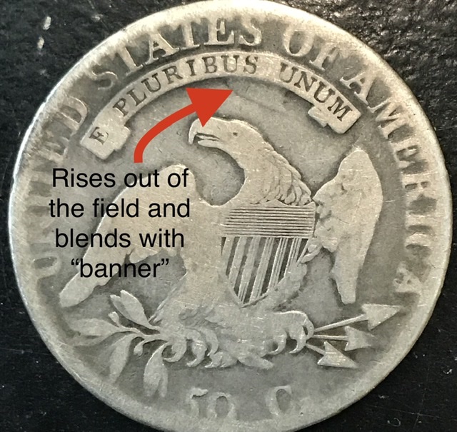 Capped-Bust-Half-Dollar-With-Strange-Die-Mark.-What-May-Have-Caused-This?